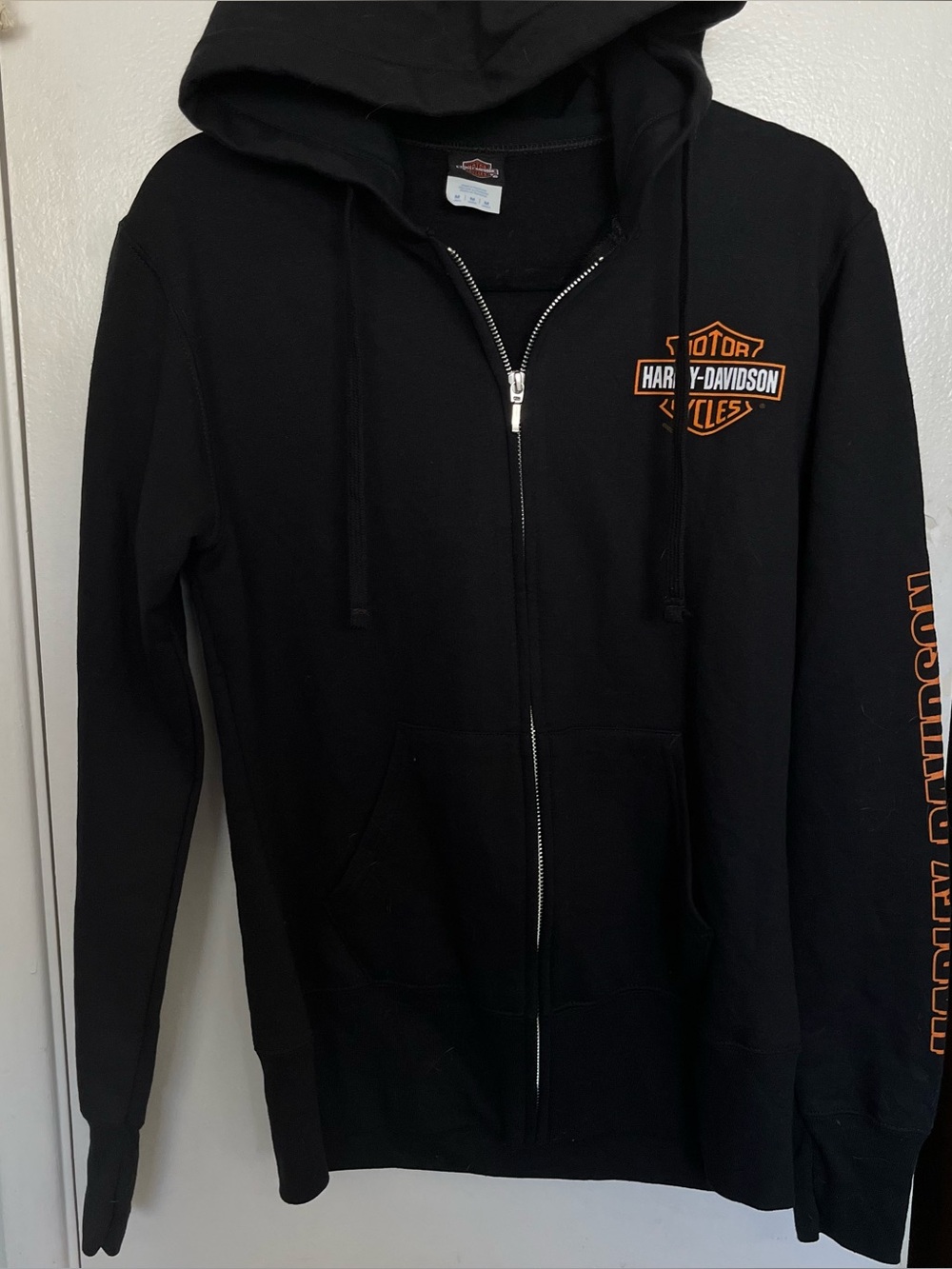 Woman’s Harley Davidson Full Zip Hoodie Medium